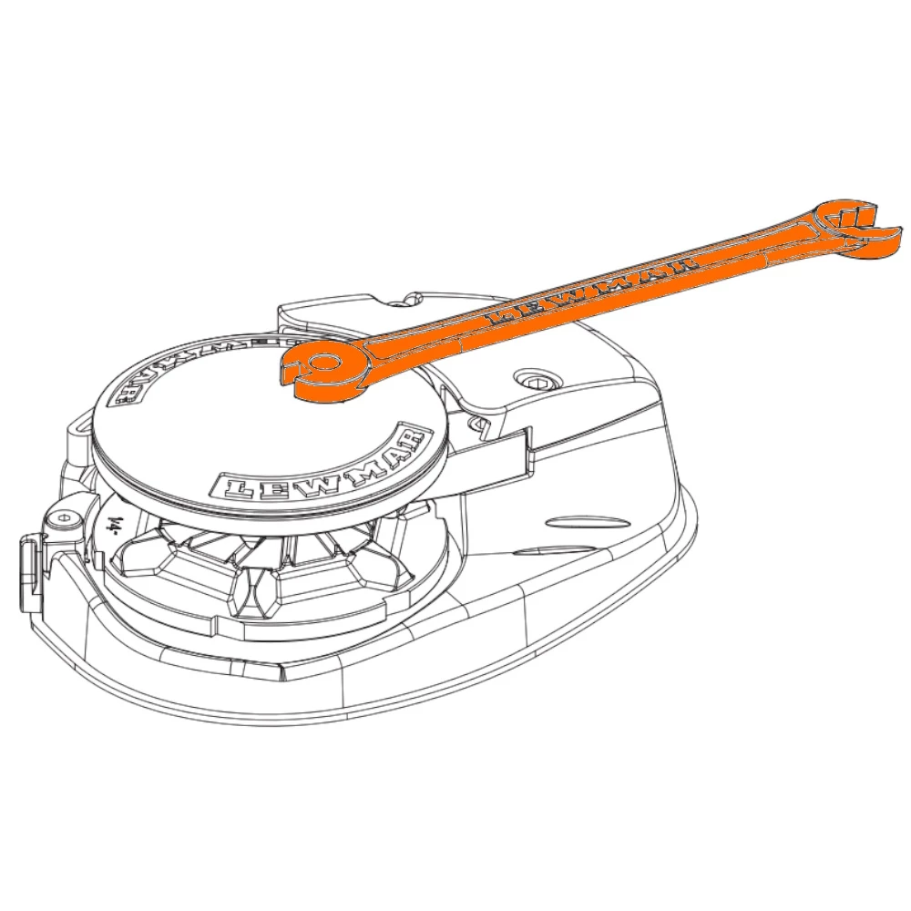 Lewmar V Series and Pro-Series Windlass Clutch Lever