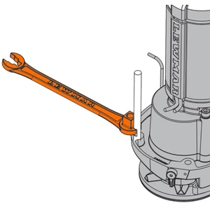 Lewmar V Series and Pro-Series Windlass Clutch Lever