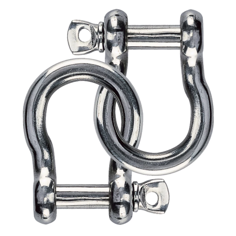 Force 4 Stainless Steel Bow Shackle - 2 Pack