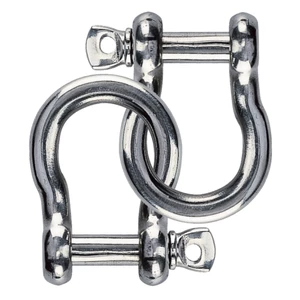 Force 4 Stainless Steel Bow Shackle - 2 Pack
