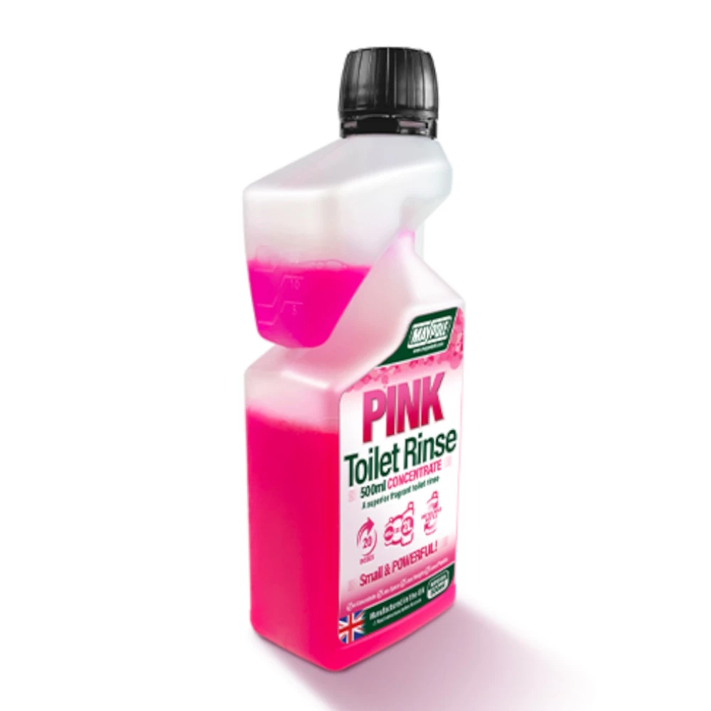Maypole Eco Pink Toilet Rinse Concentrate 500ml 