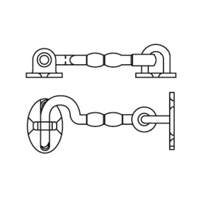 Force 4 Door Cabin Hook Stainless Steel 