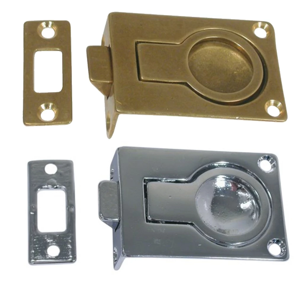 Force 4 Flush Ring Spring Loaded Latch 
