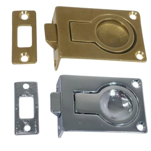 Force 4 Flush Ring Spring Loaded Latch 