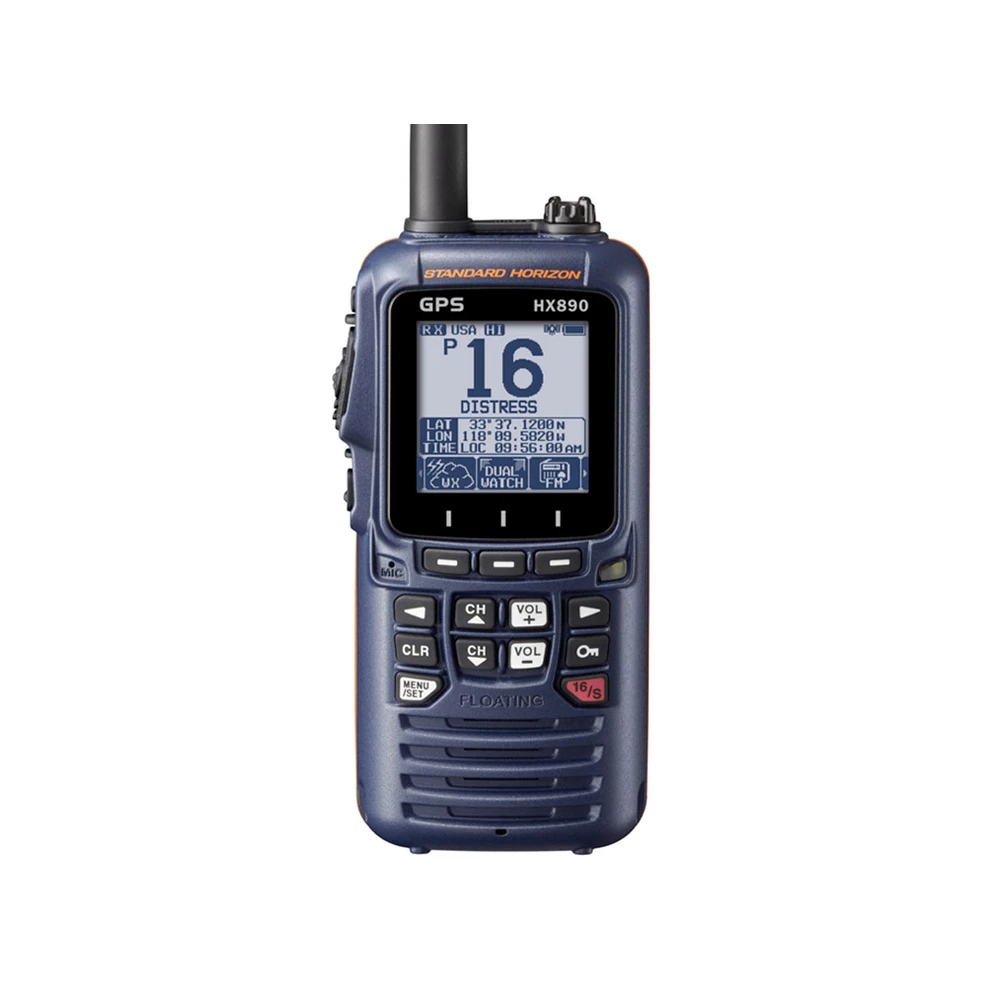 Standard Horizon HX890e Floating DSC Handheld VHF Radio 