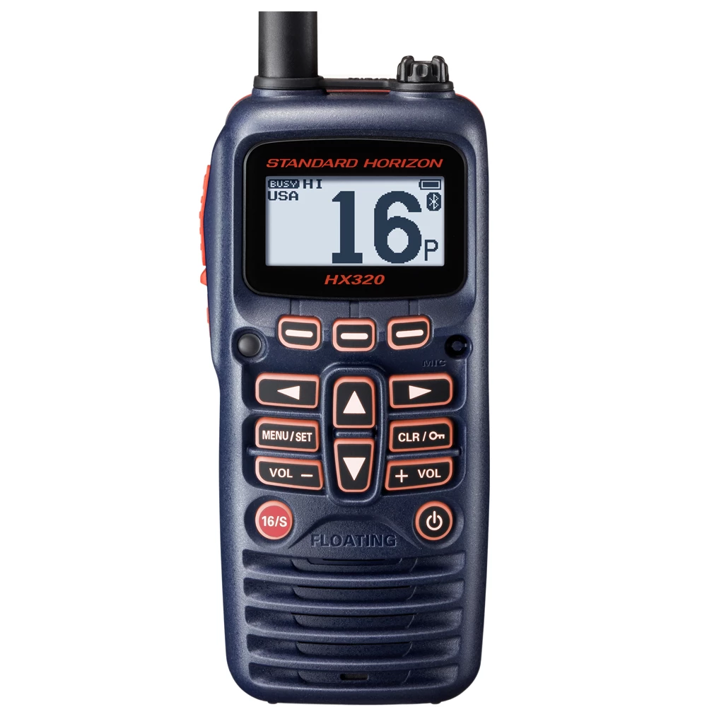 HX320E Floating Handheld VHF Radio