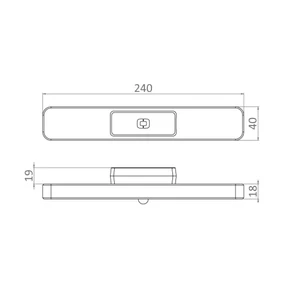 Osculati Rechargeable Bimini Light 