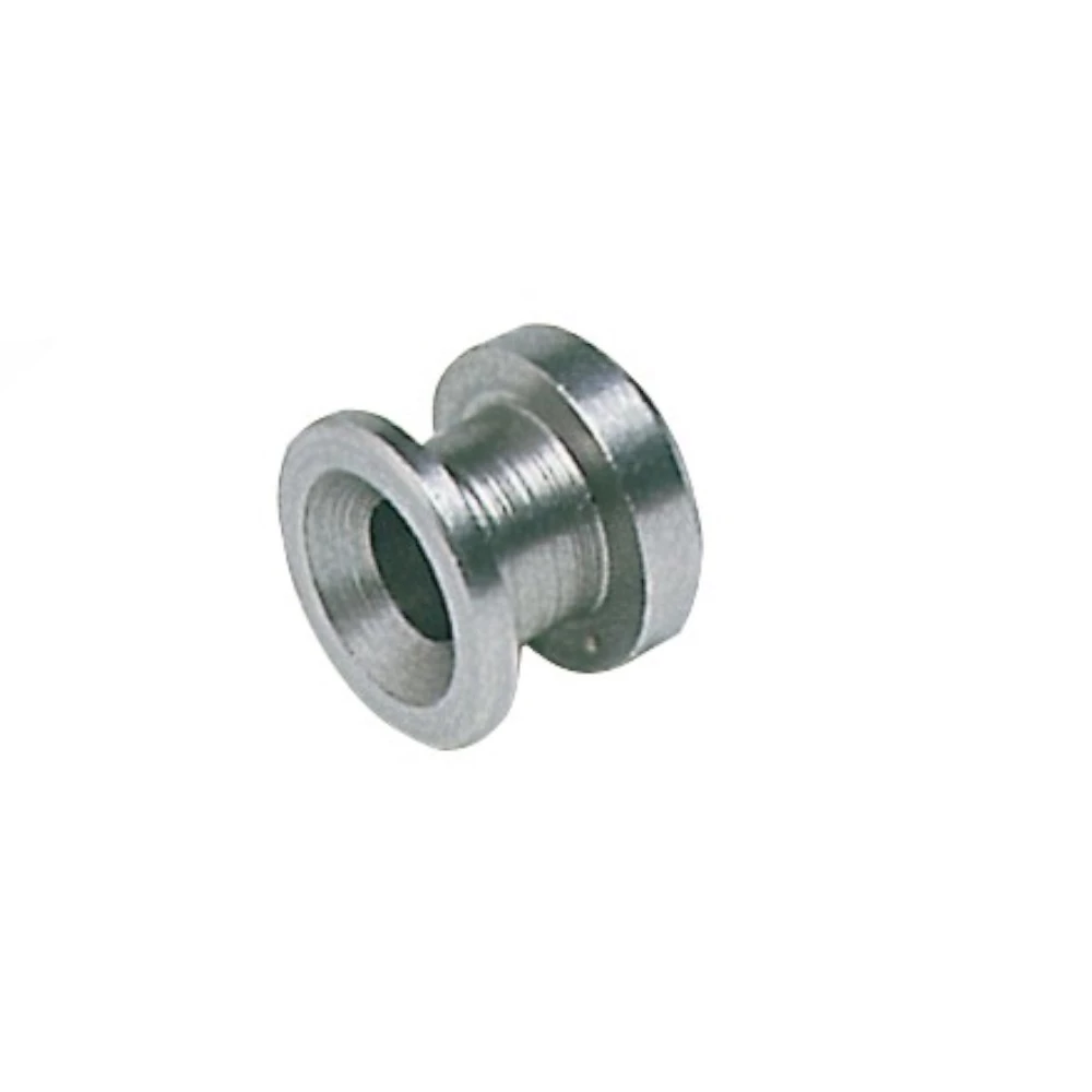 Short Lacing Button Stainless Steel