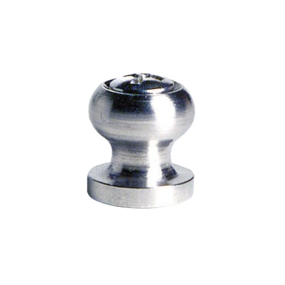 Force 4 Domed Lacing Button Stainless Steel 