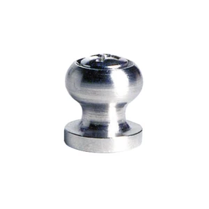 Force 4 Domed Lacing Button Stainless Steel 