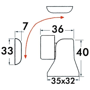 Force 4 Magnetic Doorstop 