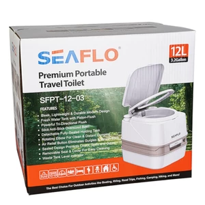 Seaflo Premium Portable Toilet 12L