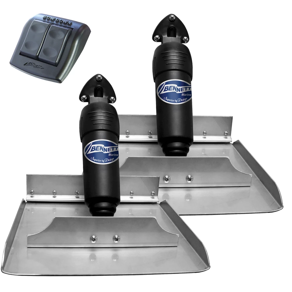 Bennett Marine Bolt Electric Trim Tab Kit With Rocker Control
