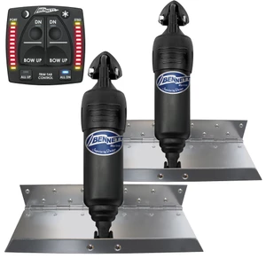 Bennett Marine Bolt Electric Trim Tab Kit With OBI All-In-One Indicator Control 