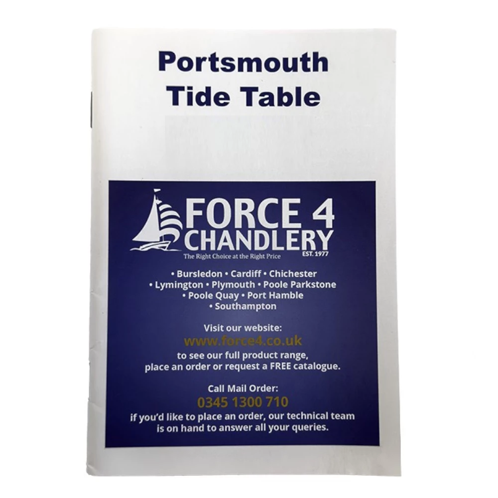 Force 4 Tide Tables - PORTSMOUTH 