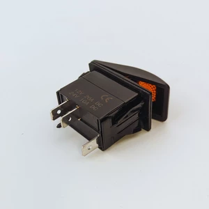 Force 4 Rocker switch o/h amber. 