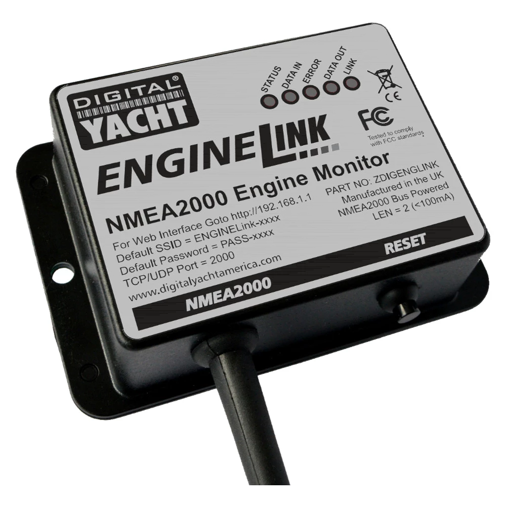 Digital Yacht ENGINELink Wireless Engine Interface 