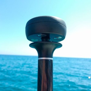 Portable Solar Ultrasonic Anemometer with NMEA 2000 Gateway 