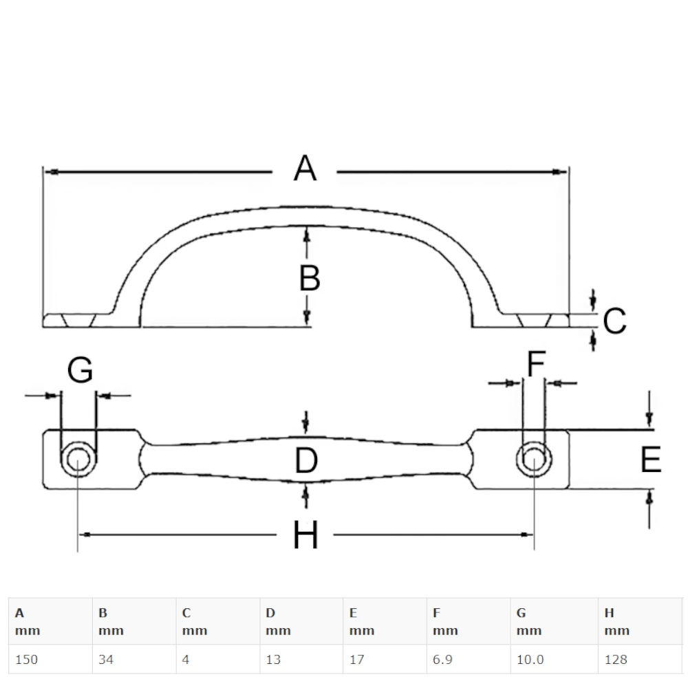 Stainless Steel Cupboard Handle