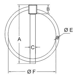ProBoat Stainless Steel Linch Pin Medium 