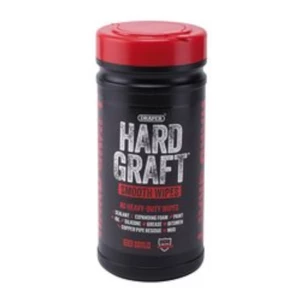 Draper Multipurpose Hard Graft Smooth Wipes Pack of 80 