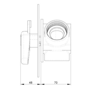 Aquavalve - Through Bulkhead 