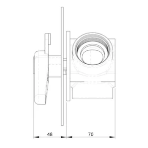 TruDesign Aquavalve - Through Bulkhead 