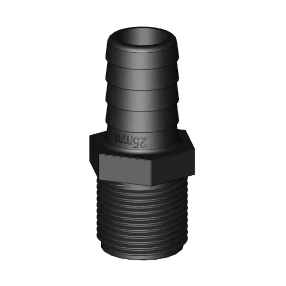 TruDesign Unequal Male Hose Tail - Straight 