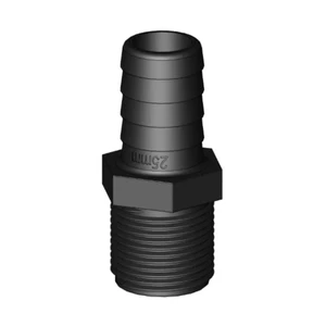 TruDesign Unequal Male Hose Tail - Straight 