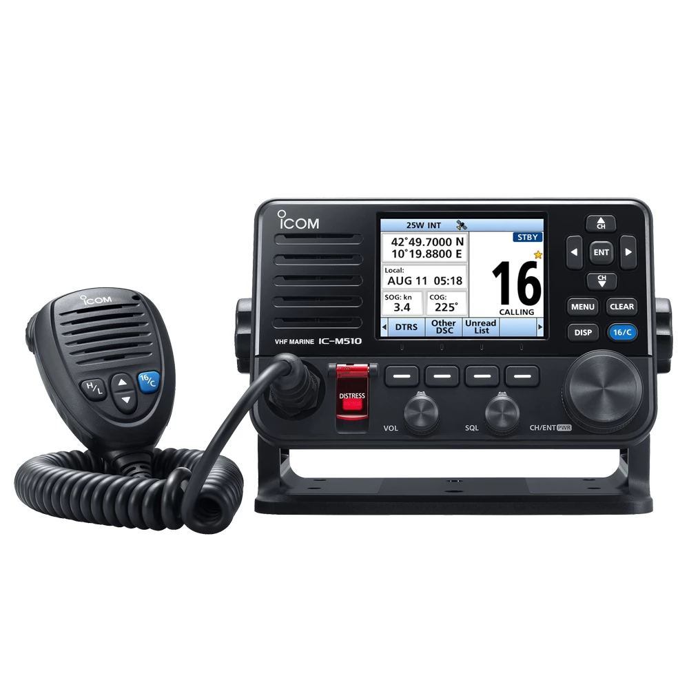 IC-M510E VHF Radio With CT-M500 Interface