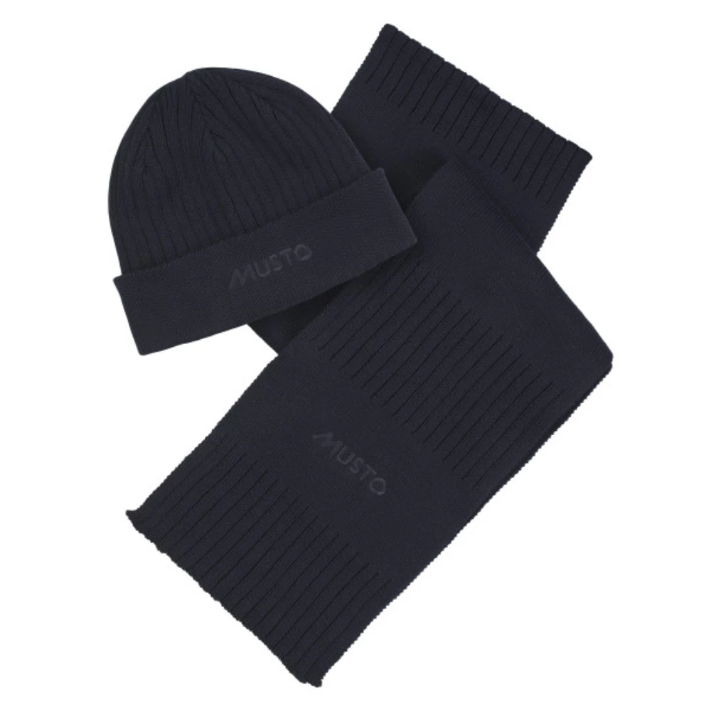 Musto Marina Beanie & Scarf Gift Set 