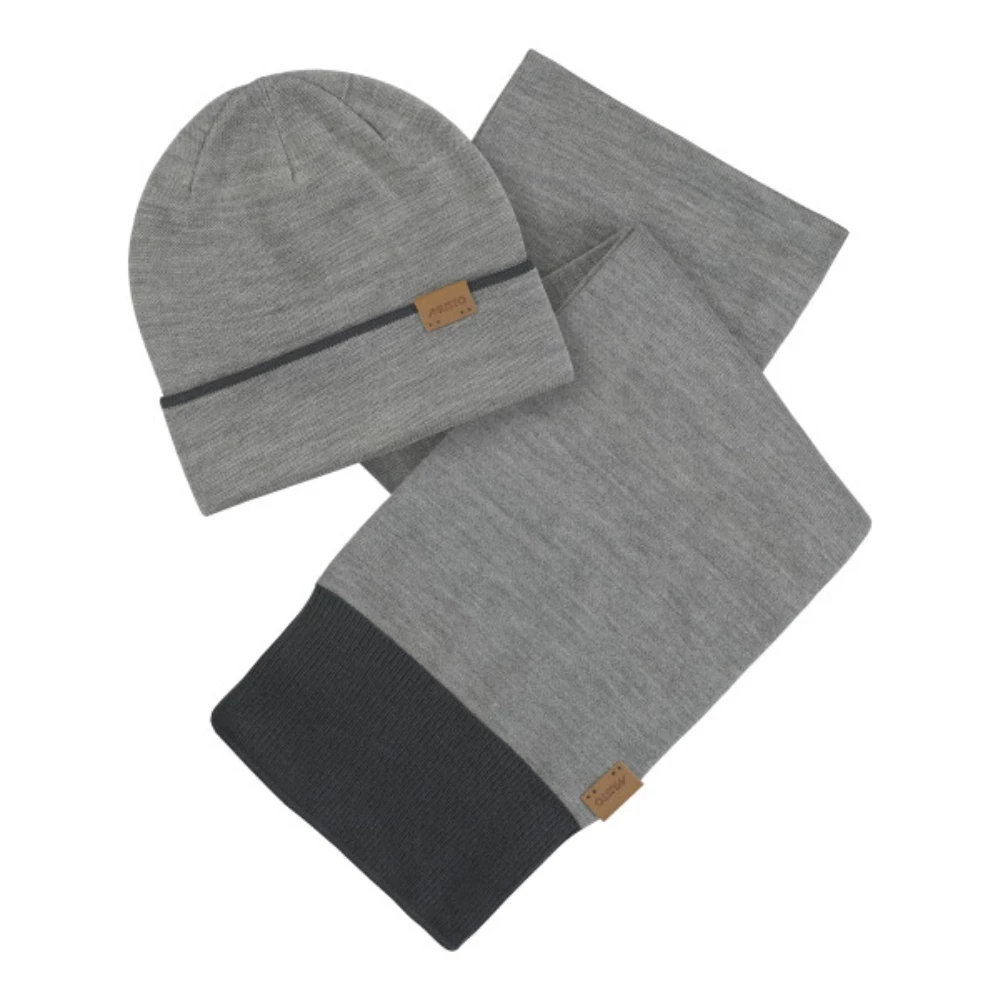 Musto Tipped Beanie & Scarf Gift Set 