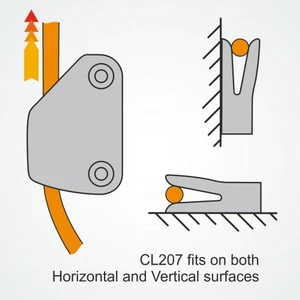 Clamcleat Clam Lateral (Port)