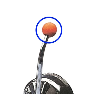 Dometic Morse MT3 Ball knob red