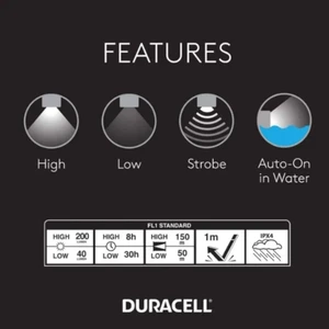 Duracell Floating LED Torch