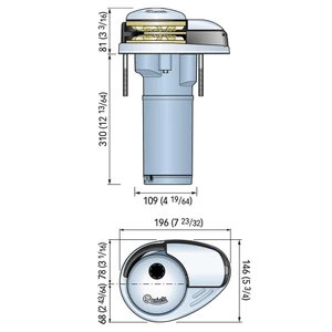 Quick DP2L 770 Windlass 350W 12V 6mm