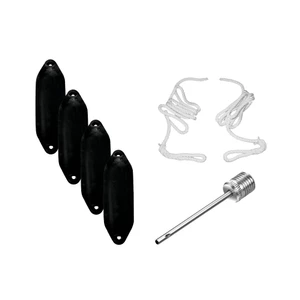 Ocean Size 0 Utility Fender 4 Pack Black 