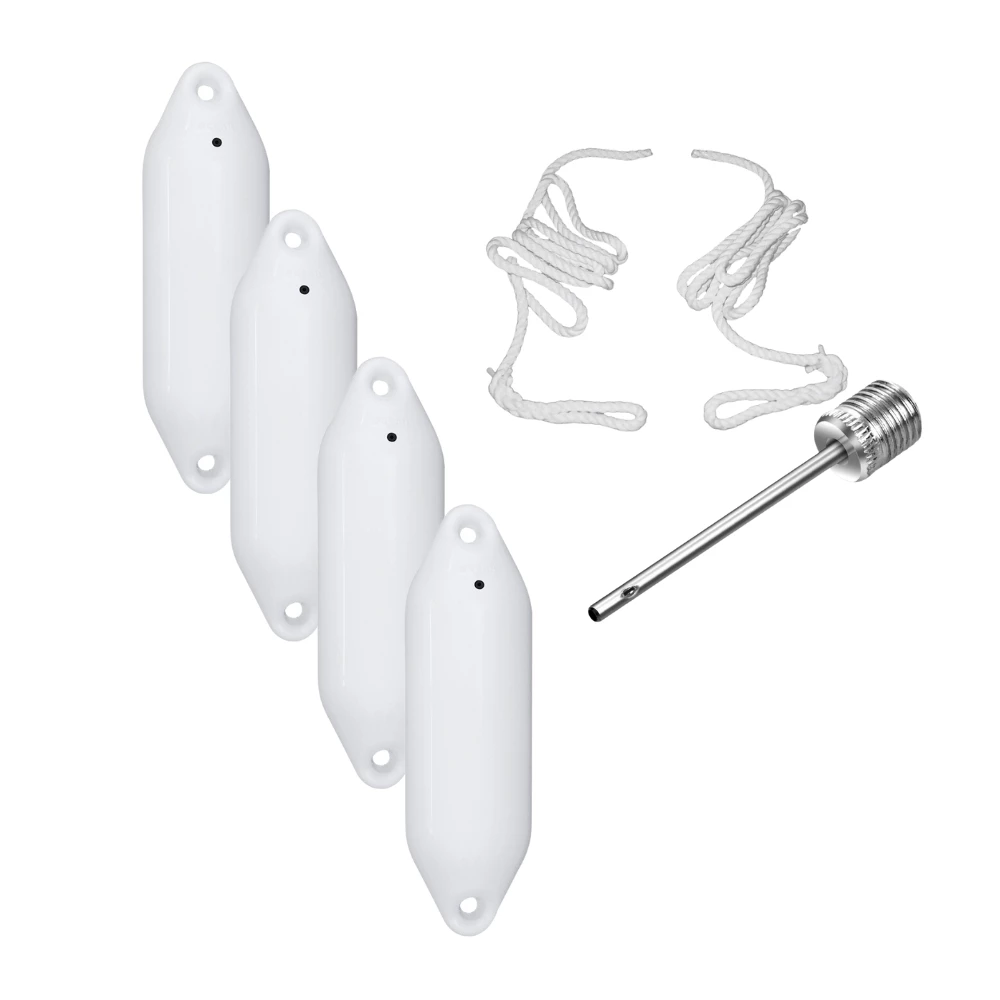 Size 3 Utility Fender 4 Pack White