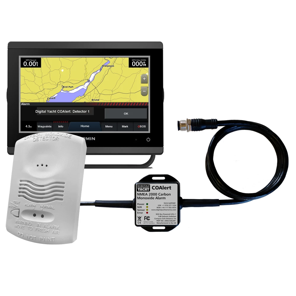 CO ALERT Carbon Monoxide Alarm For NMEA 2000 Systems