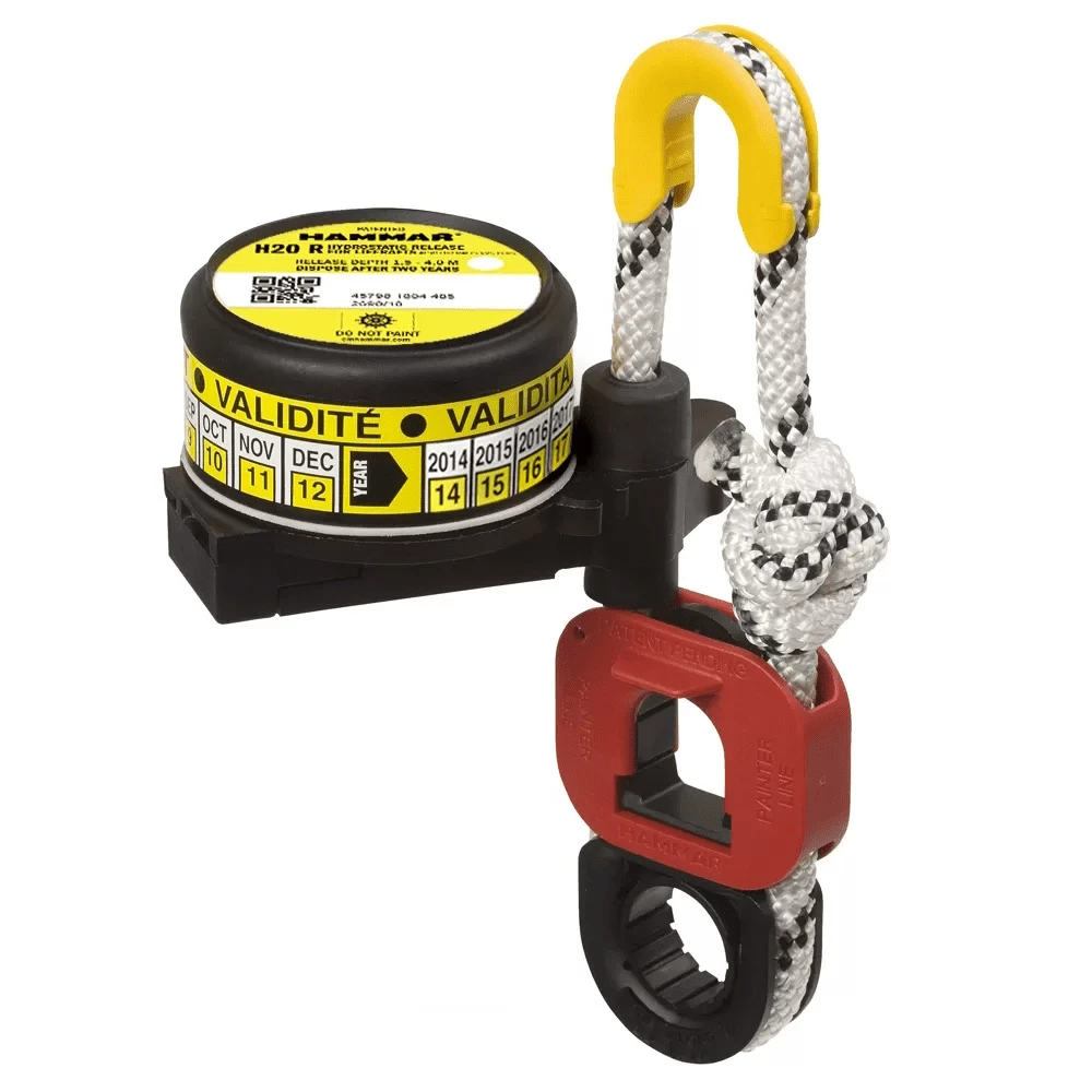 Hammar Hydrostatic Release 14-Man+ & SOLAS Rafts (Yellow) 