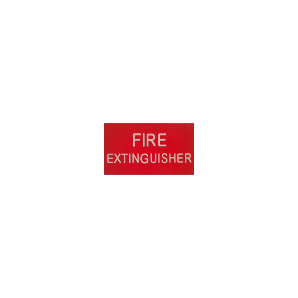 Luminous Fire Extinguisher Sticker
