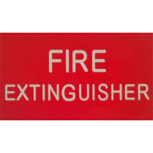 Luminous Fire Extinguisher Sticker