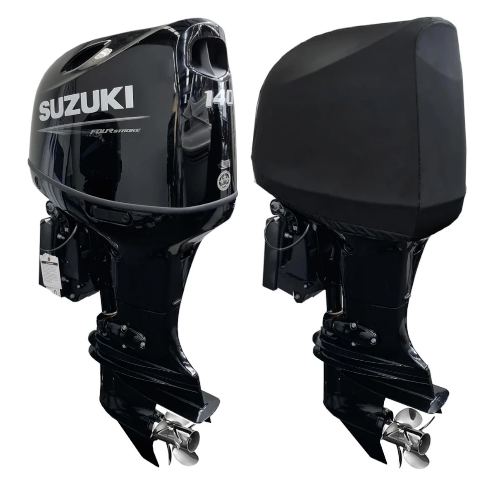 Oceansouth Fitted Outboard Motor Cover - Suzuki DF115/140hp 4-Stroke 2020on