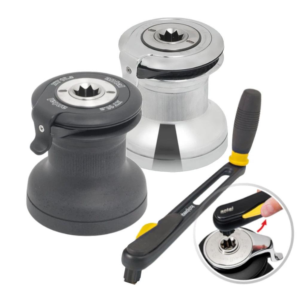 Antal XT16.2 Self-Tailing 2-Speed Winch and FREE Winch Handle 