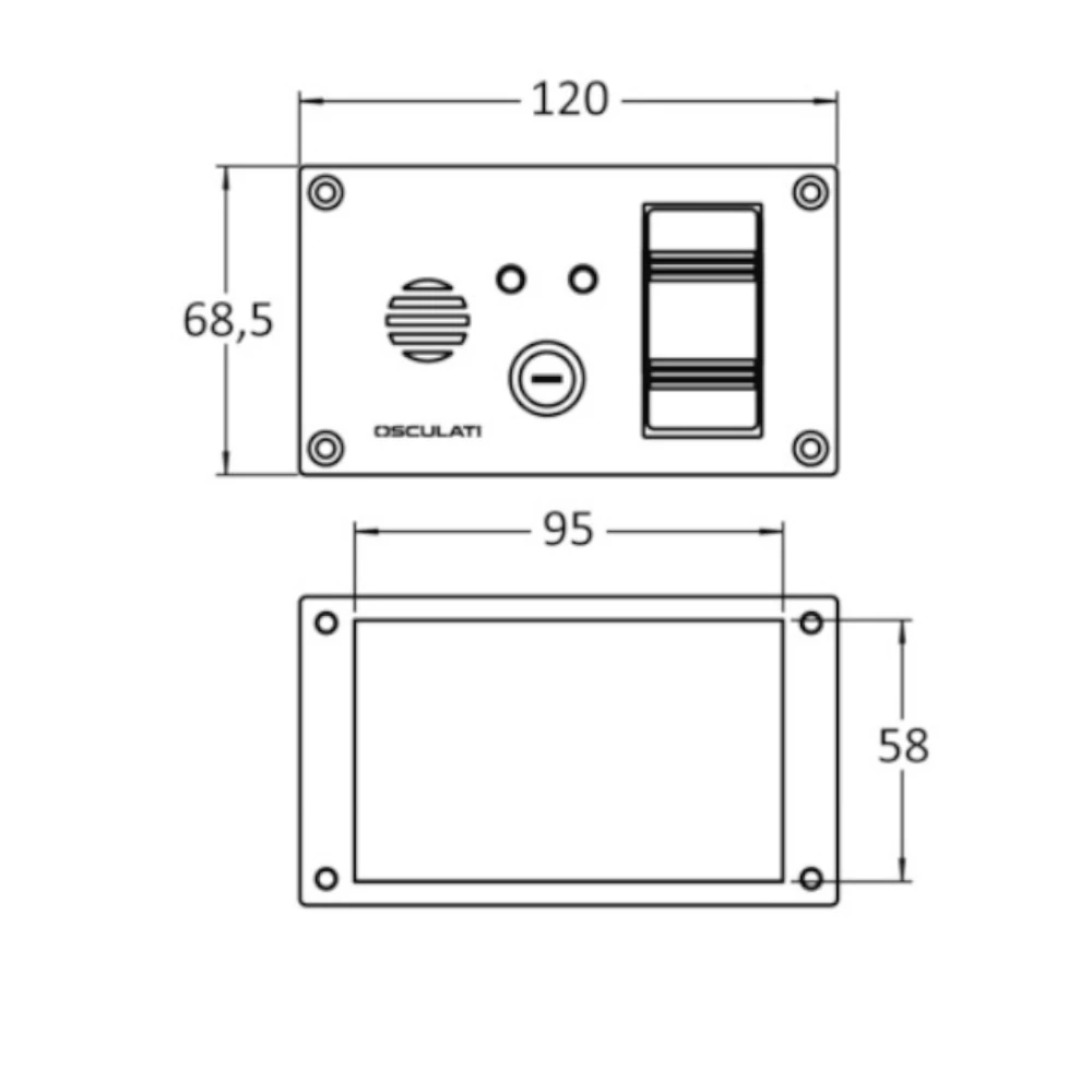 Bilge Pump Control Panel with Alarm