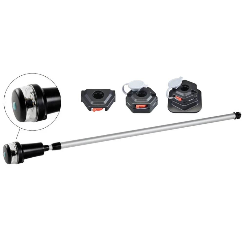 LED Navigation Light Tricolour on Telescopic Pole