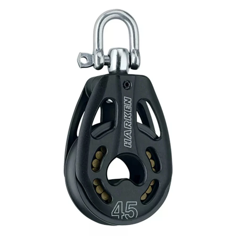 Harken 45mm Single Black Magic Swivel Block 
