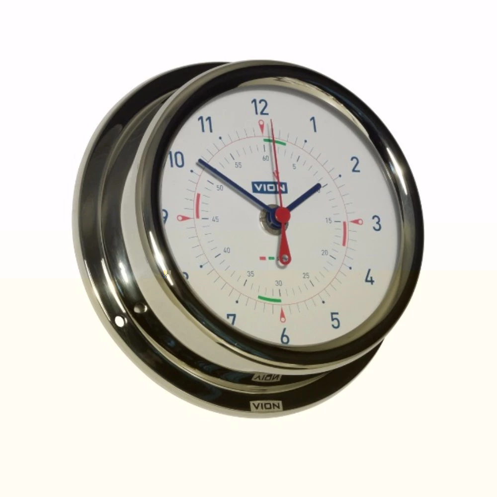 Vion Stainless Steel Clock 150mm 