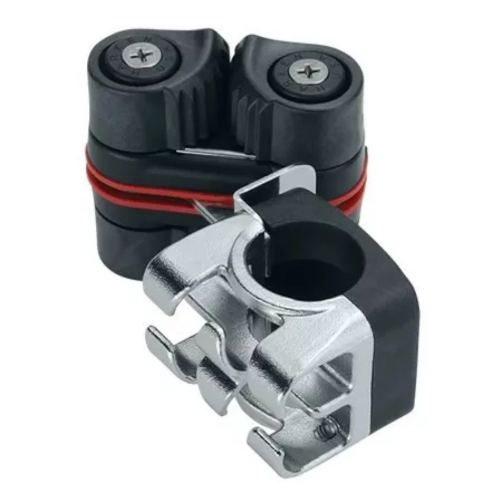 Harken Reflex Stanchion Mounted Double Cam Cleat and Fairlead 