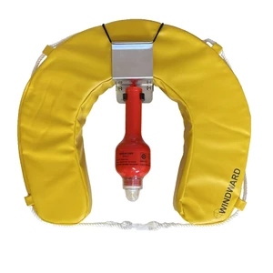 Windward LED Horseshoe Lifebuoy Set Yellow